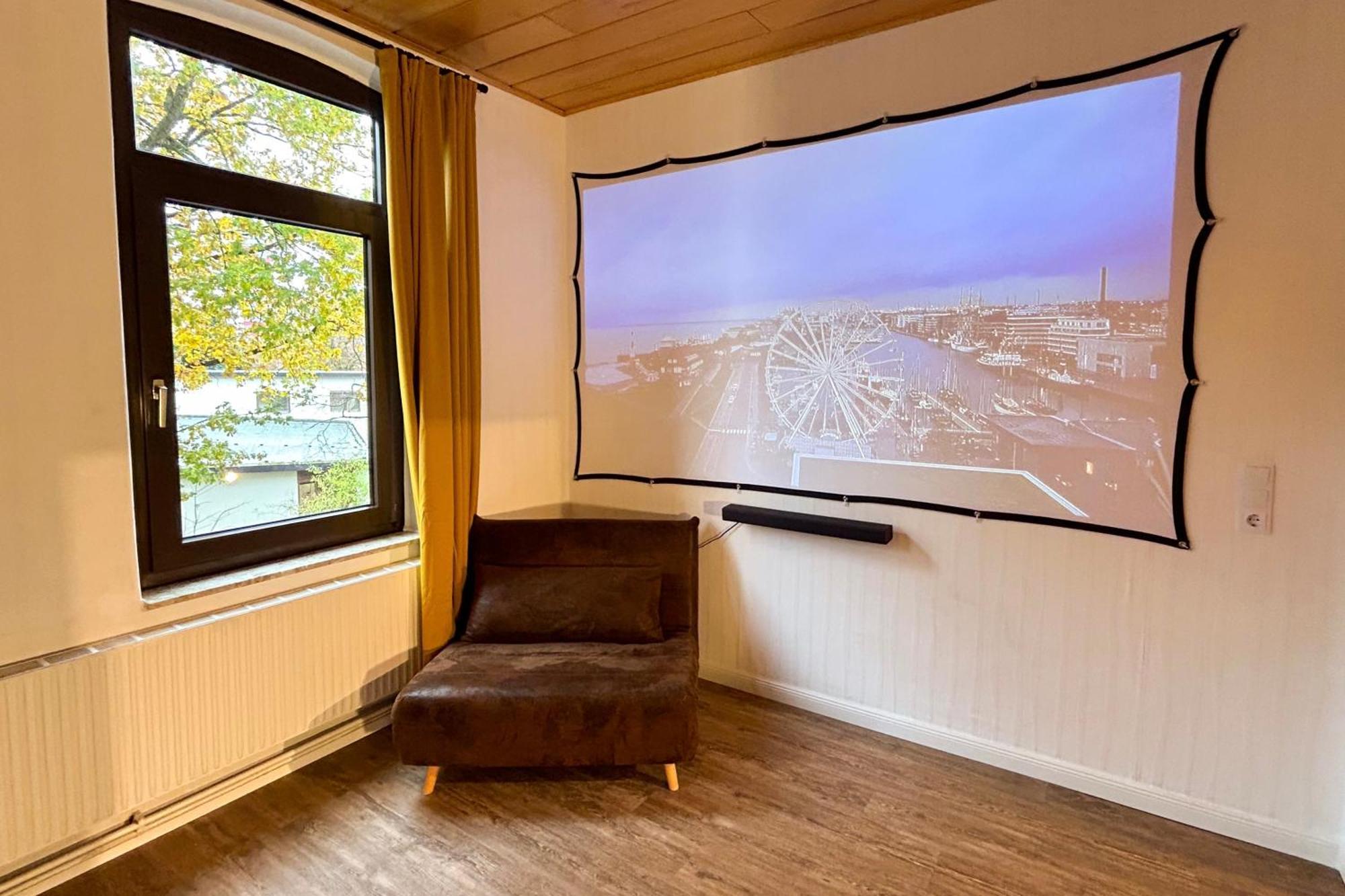 Das Blaue Tuerchen - Wohnung Mit Beamer Und Kicker Bremerhaven Exterior foto
